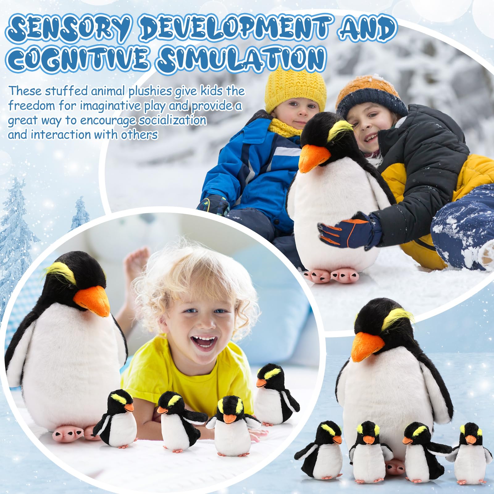 Harrycle baby penguin quartet invites cooperative play and storytelling