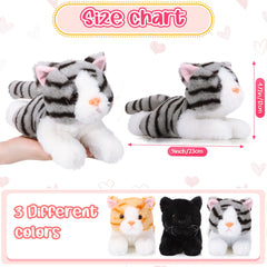 Harrycle black cat plush, a sleek bedtime buddy and stylish decor accent.