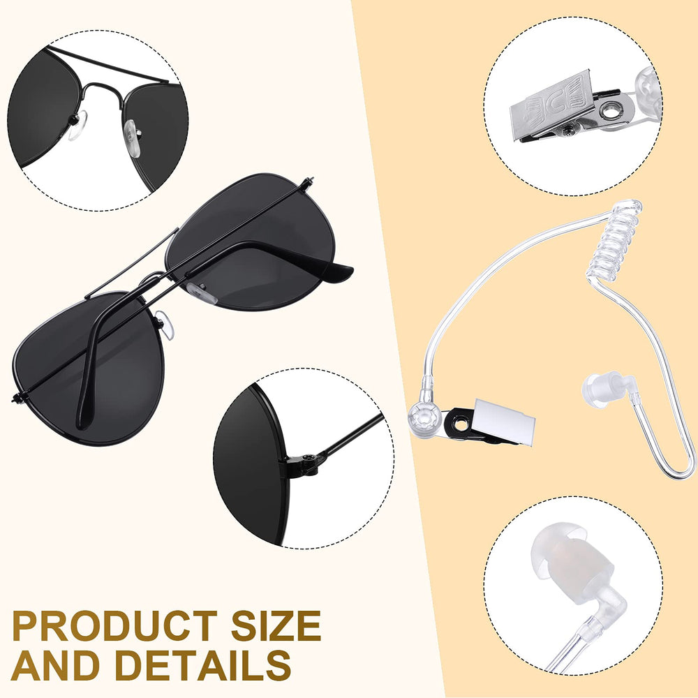 Harrycle secret service earpieces close-up highlighting lightweight wear