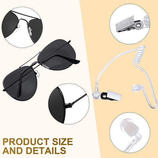 Harrycle secret service earpieces close-up highlighting lightweight wear