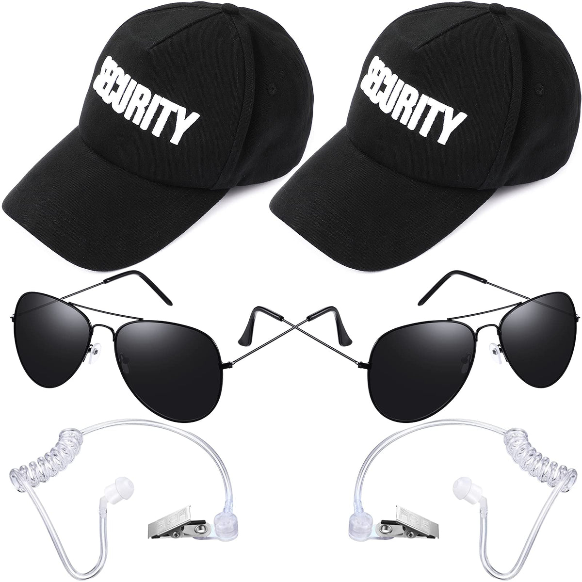 Harrycle secret service earpieces for authentic spy role play