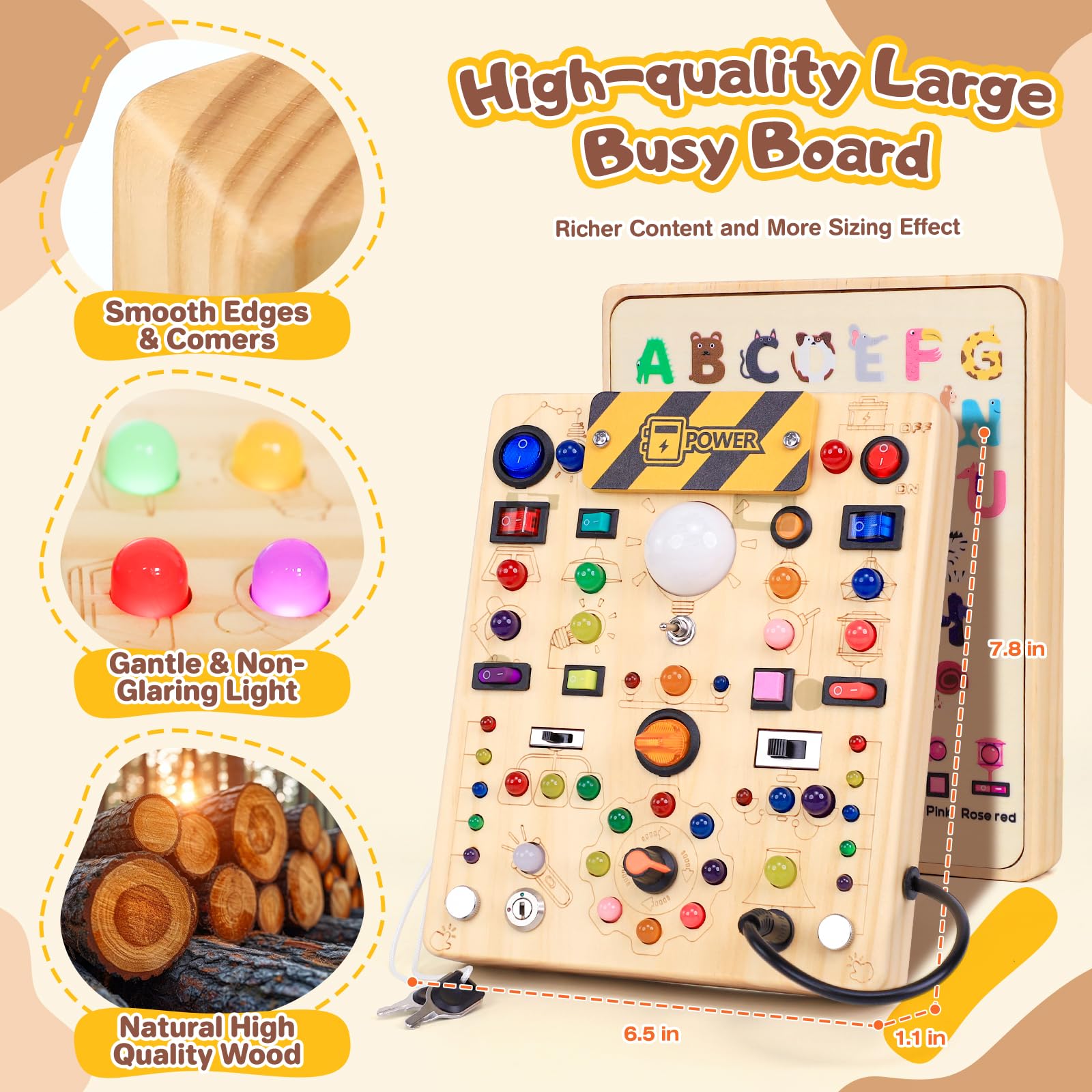 HarVow travel-friendly board ideal for car and plane entertainment