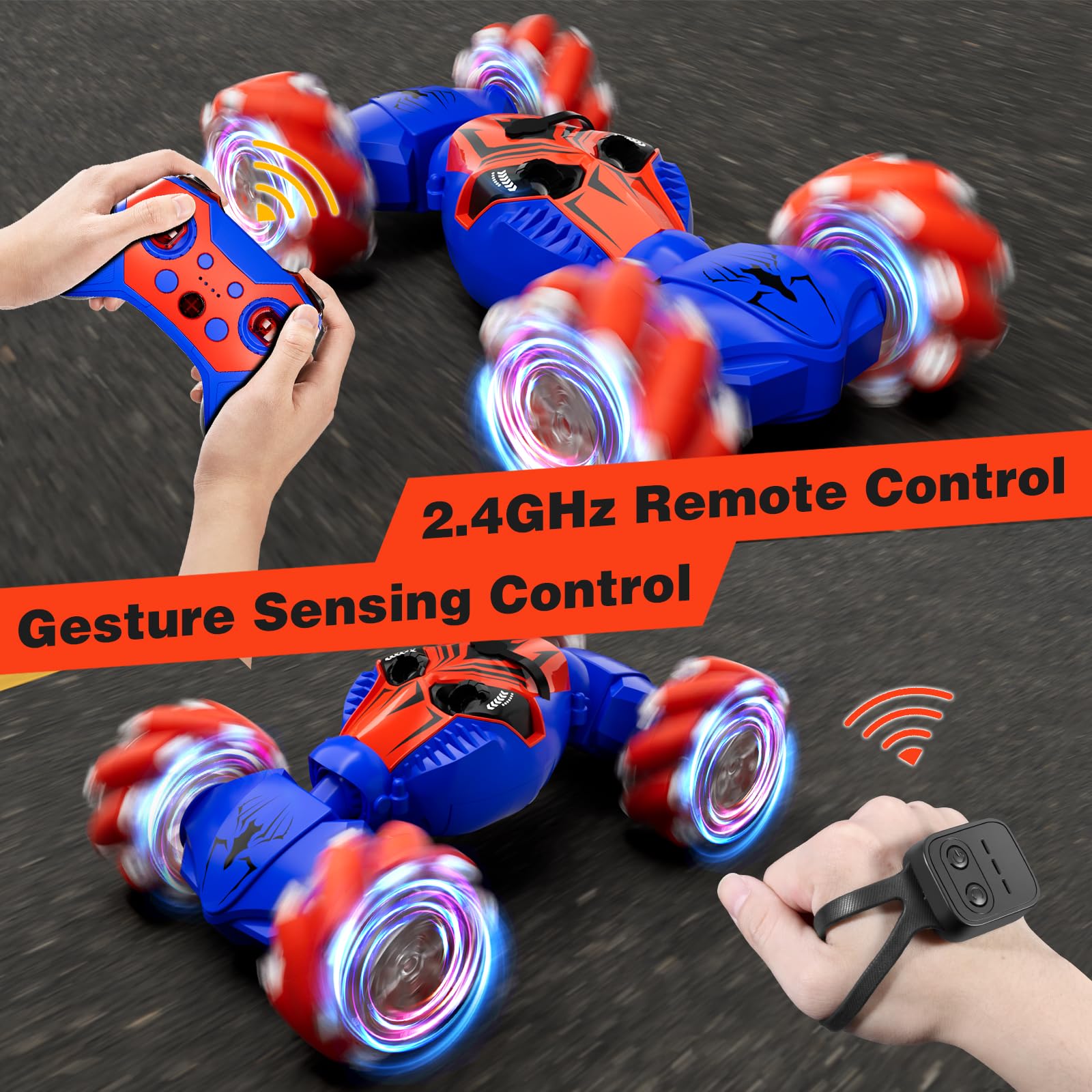HarworLife RC car kid gift scene for birthdays.
