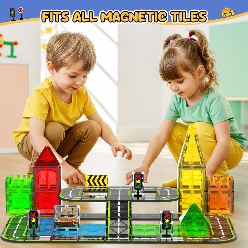 HarworLife traffic sign shapes guide planning and storytelling during games.