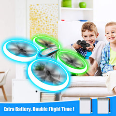 Two UL-certified 500mAh batteries extend HASAKEE Q9s playtime.