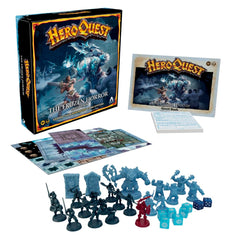 Hasbro HeroQuest Frozen Horror miniatures ready for epic battles.