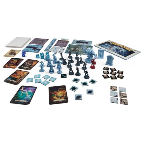Hasbro HeroQuest Frozen Horror full-color tiles for immersive layouts.