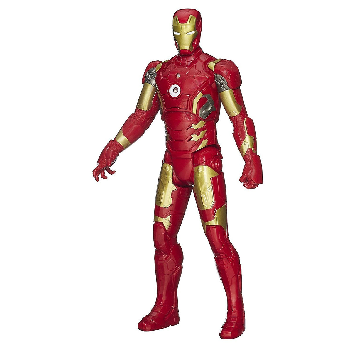 Hasbro Avengers Iron Man electronic figure front view with interactive features