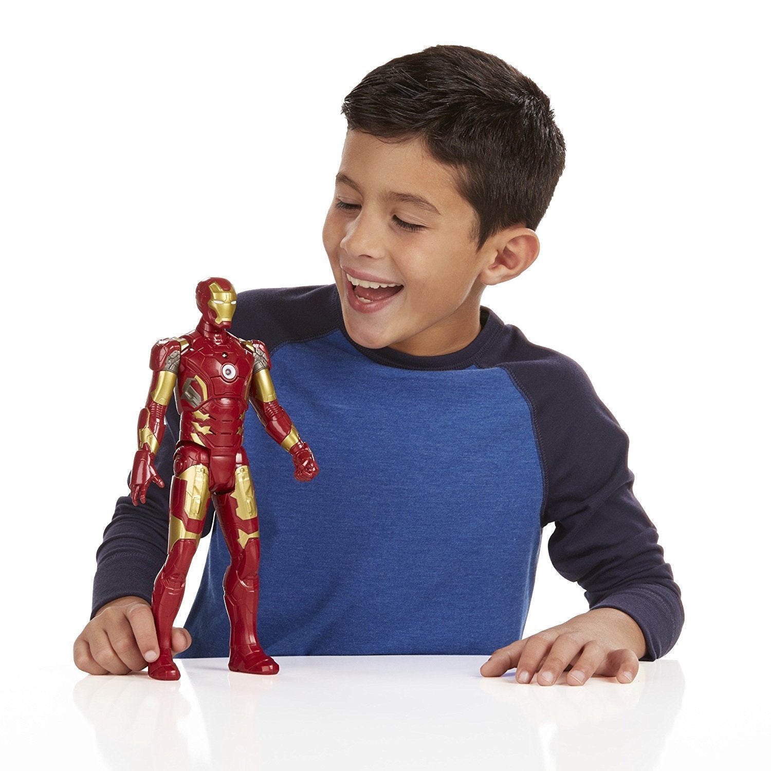 Hasbro Avengers Iron Man packaging and display ready for shelves
