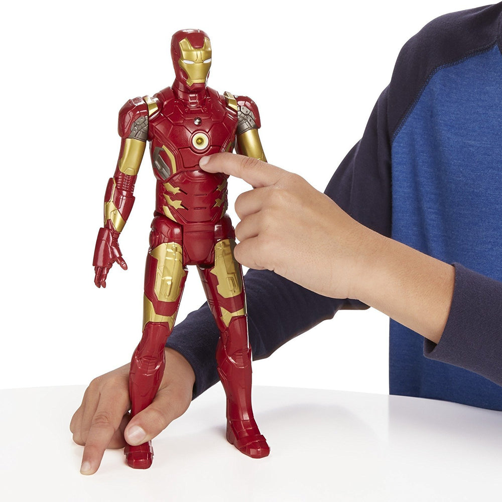 Hasbro Avengers Iron Man phrases and sounds for dynamic play