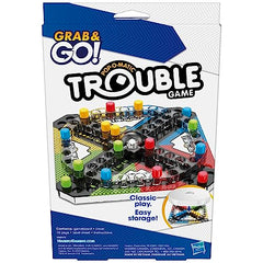 Hasbro B1003 built-in storage keeps pegs organized between sessions.
