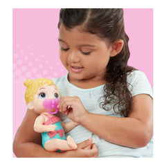 Hasbro Baby Alive Splash 'n Snuggle doll ready for bath or pool imaginative play