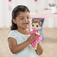 Doll engaging in water play scene, Hasbro Splash'n Snuggle encourages storytelling