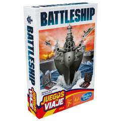 Hasbro Battleship Grab & Go storage keeps pieces organized after battles.
