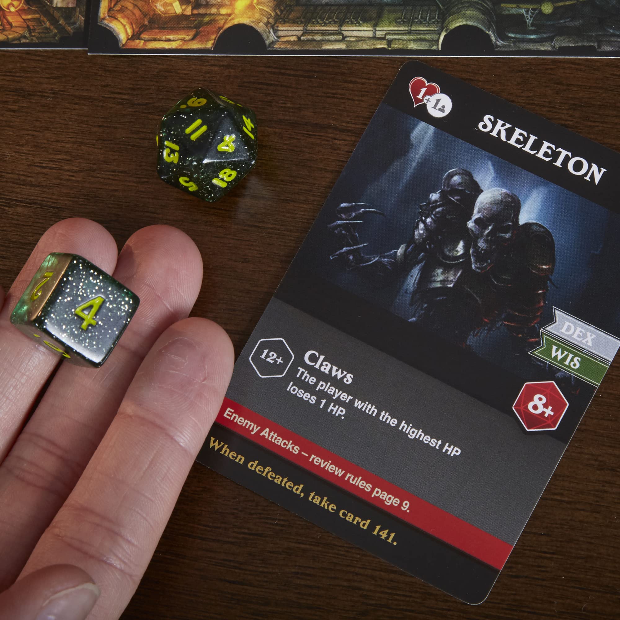 Hasbro D&D Bedlam Neverwinter clues unlock through teamwork