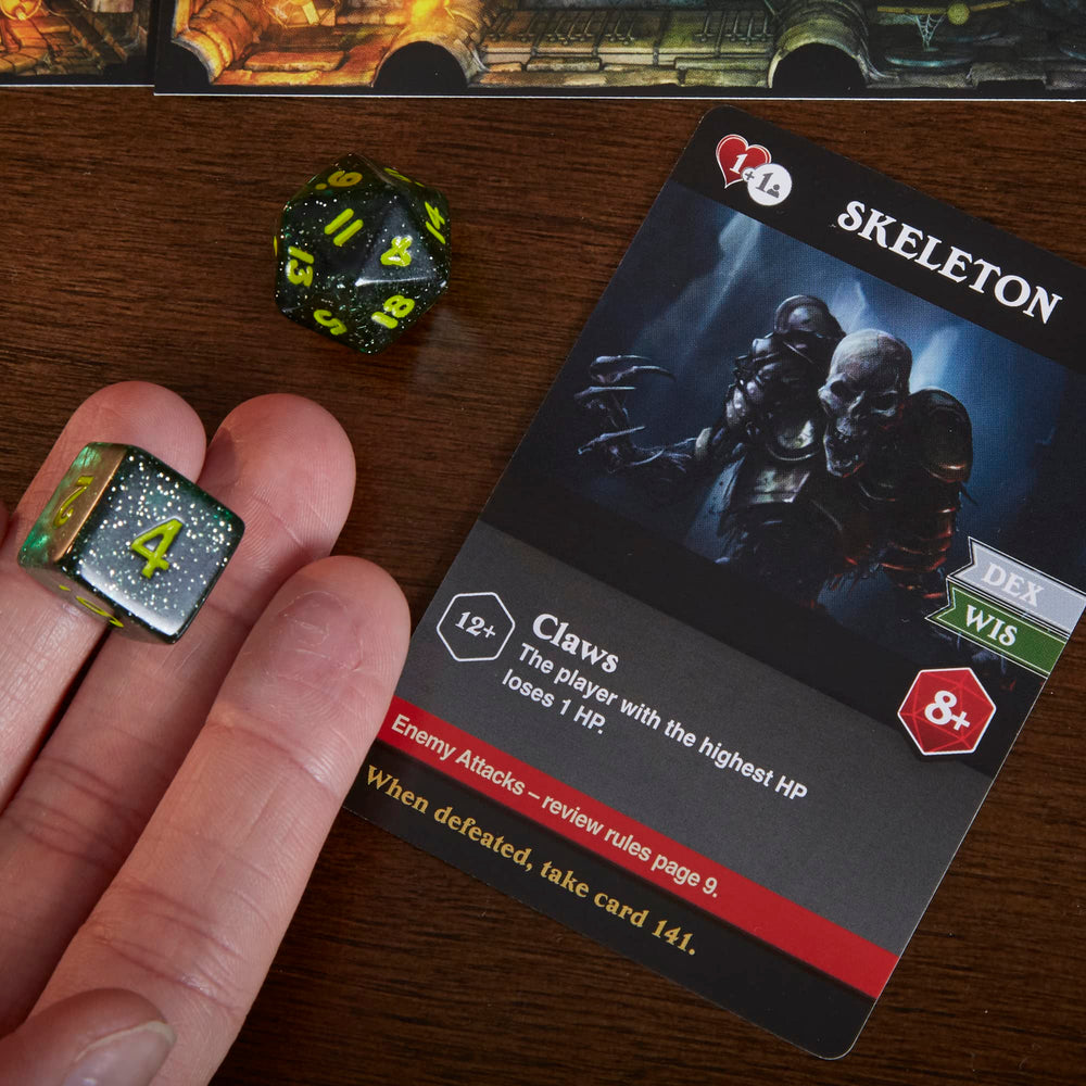 Hasbro D&D Bedlam Neverwinter clues unlock through teamwork