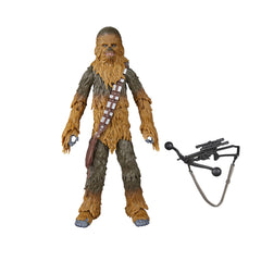 Hasbro Chewbacca A New Hope figure with iconic bowcaster for authentic display.