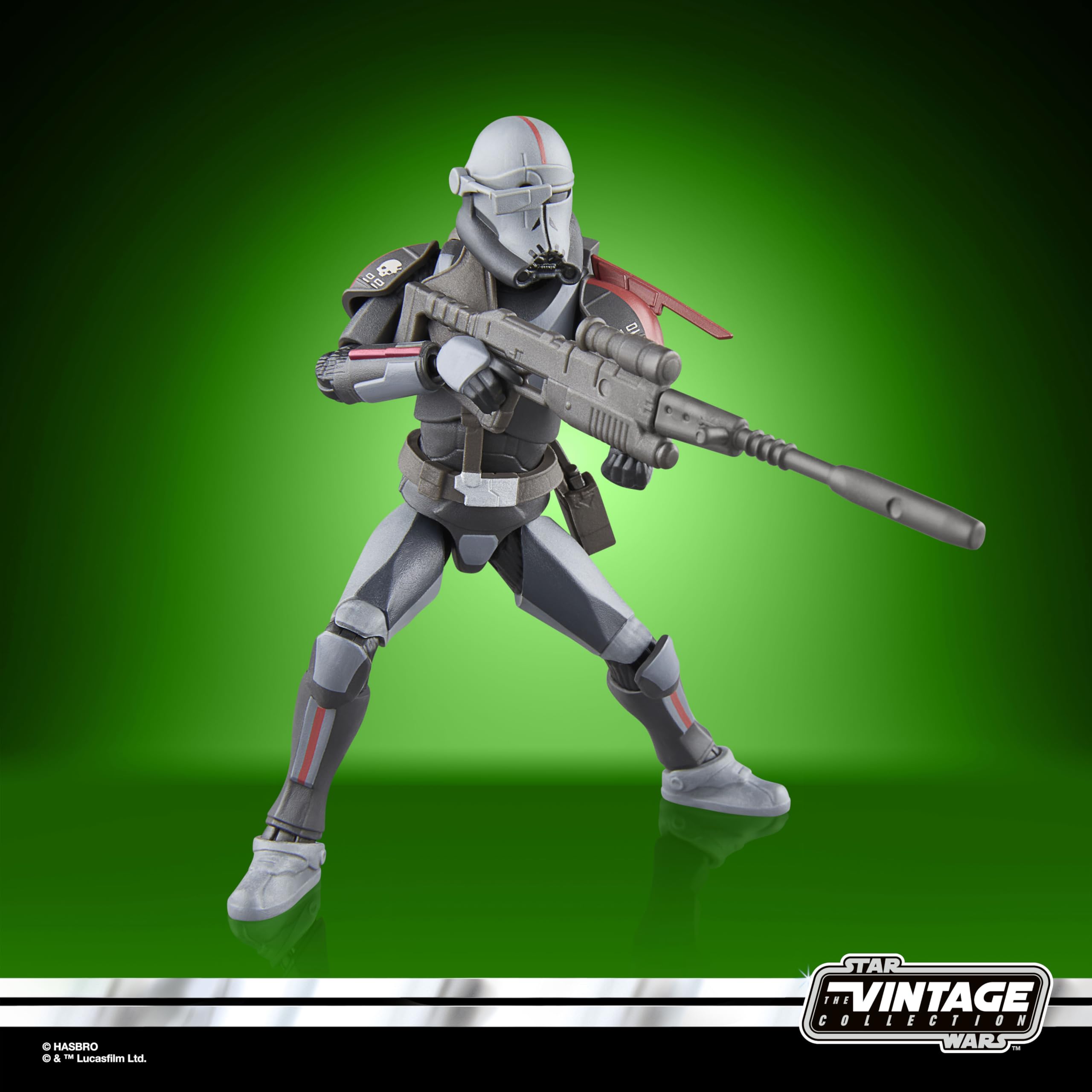 Hasbro collector packaging with VC number enhances display value