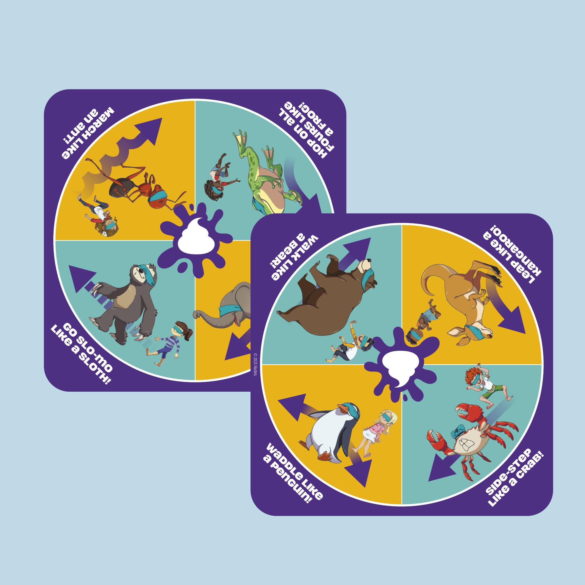 Hasbro Gaming Don't Step in It! Soft poop piles molded from clay for pretend play