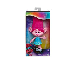 Hasbro DreamWorks Trolls Poppy doll front view for imaginative play