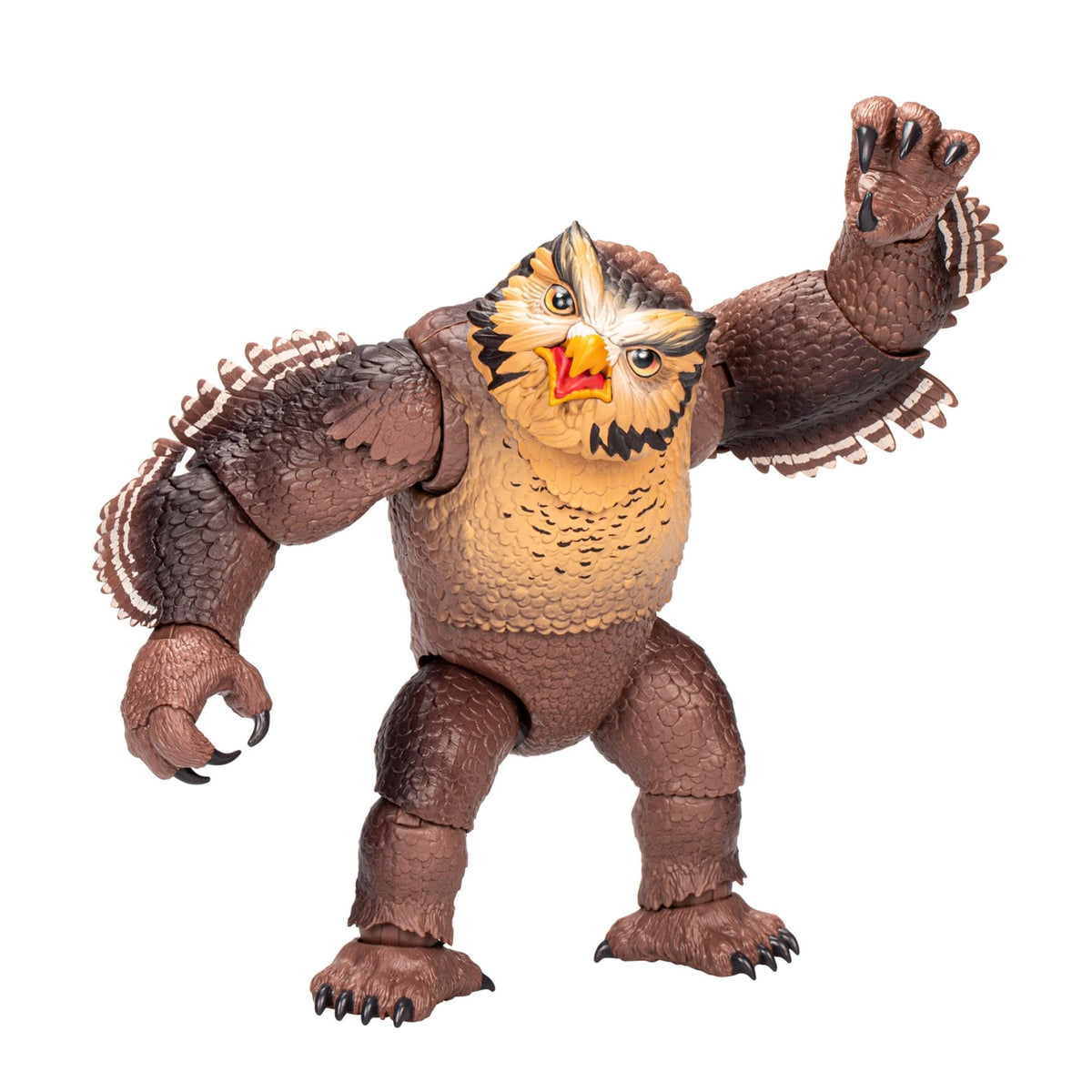 Hasbro Owlbear figurine from D&D Golden Archive shown on display shelf
