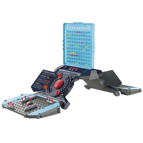 Hasbro Battleship Reloaded with sounds and lights heightening battle tension.