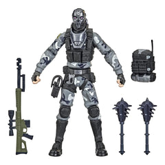 Hasbro Fortnite Metal Mouth 6-inch figure for dynamic display and poseable play.