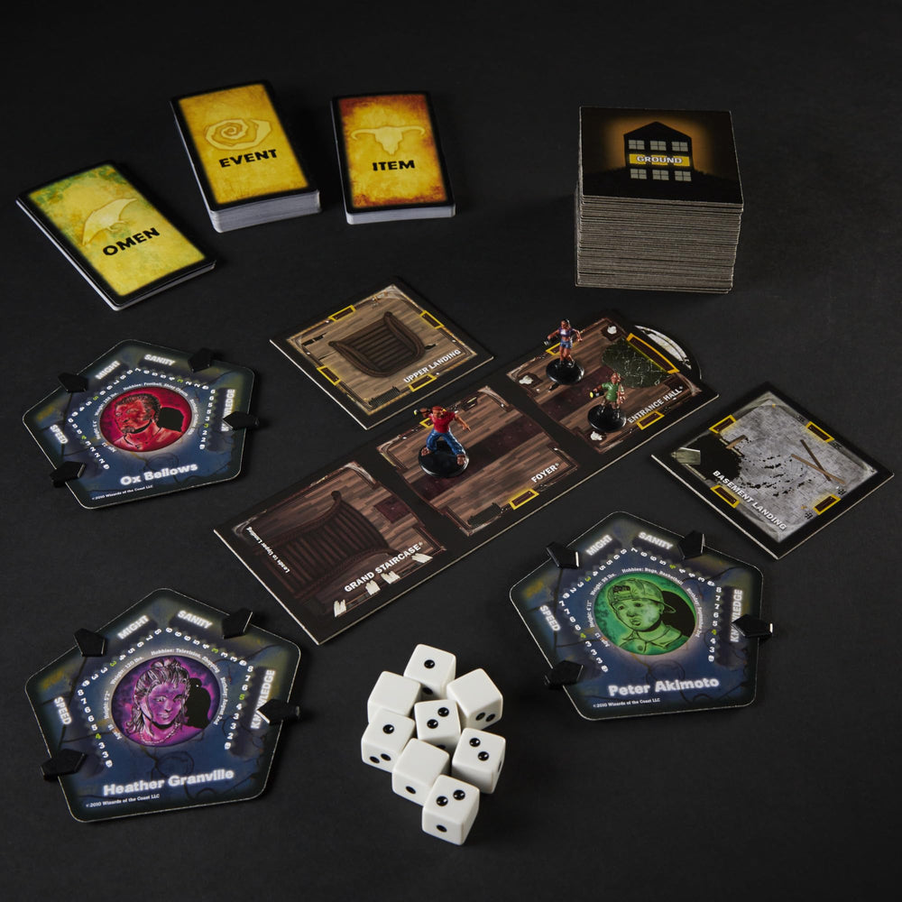 Hasbro Gaming Betrayal at House on the Hill Second Edition haunt books add unpredictable twists.