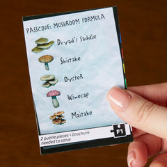 Hasbro Gaming Clue Escape World’s Fair exhibit halls opening as puzzles are solved.
