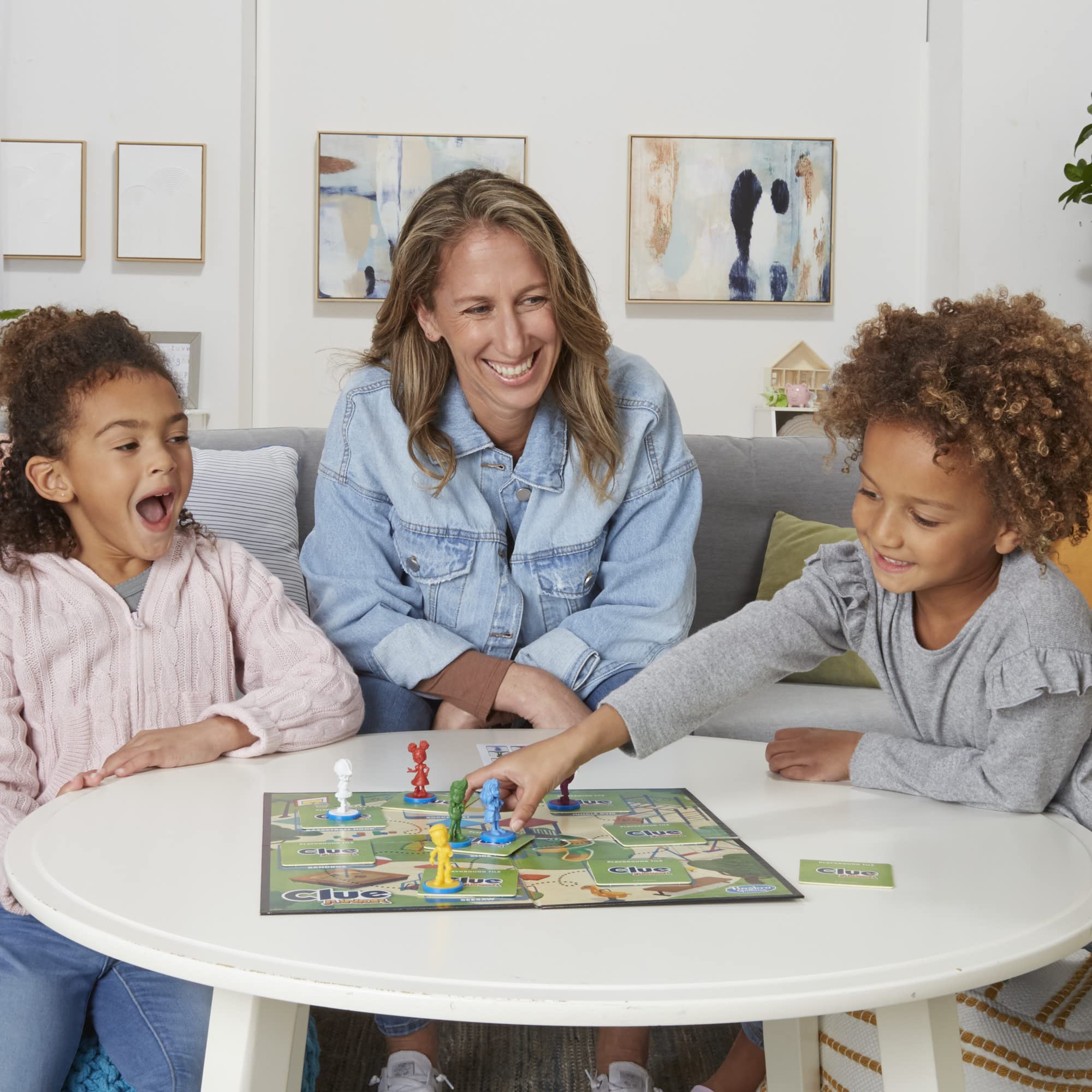 Hasbro Gaming Clue Junior back-to-school gift evokes curiosity and imaginative mystery adventures.