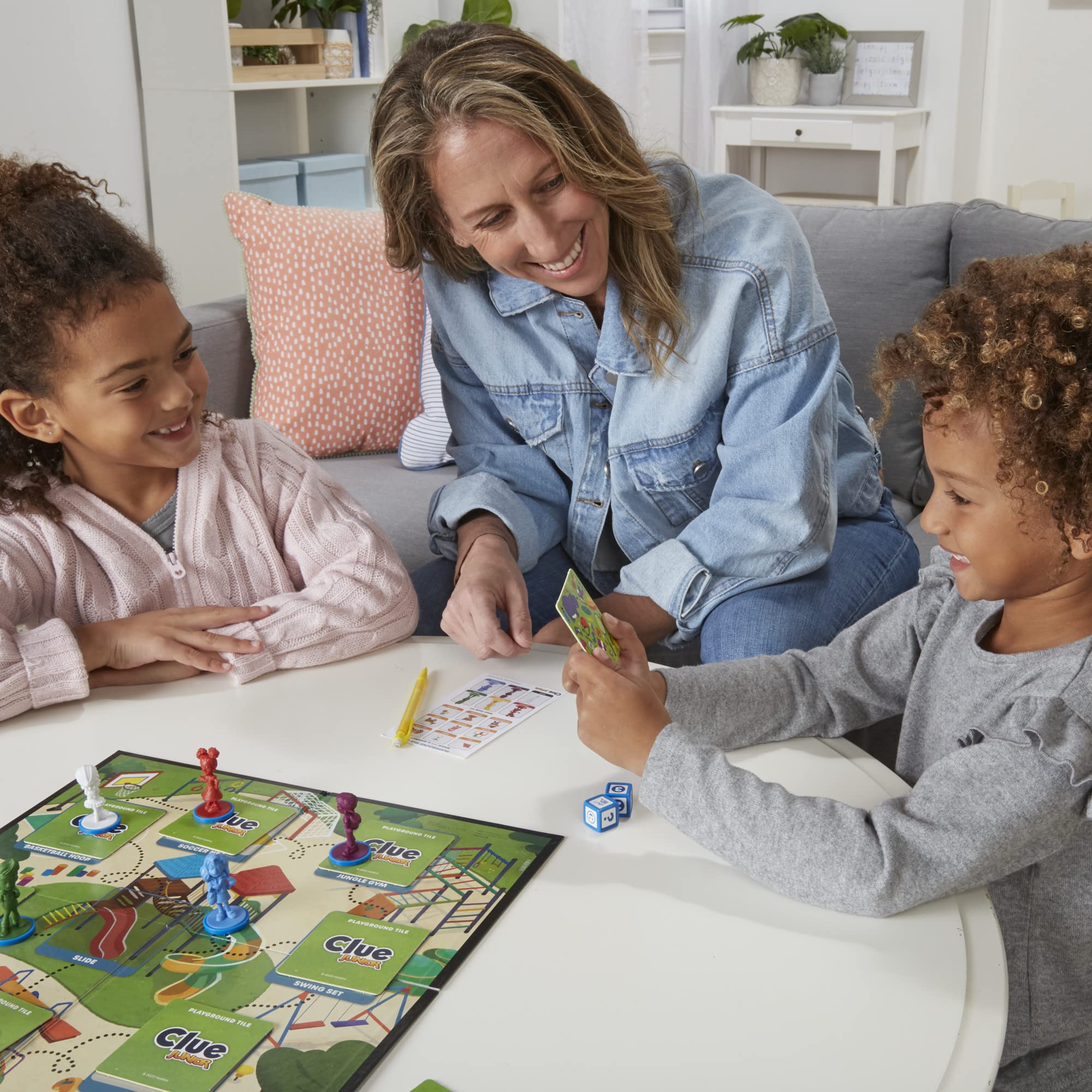 Hasbro Gaming Clue Junior family game night makes learning through play accessible for 2–6 players.