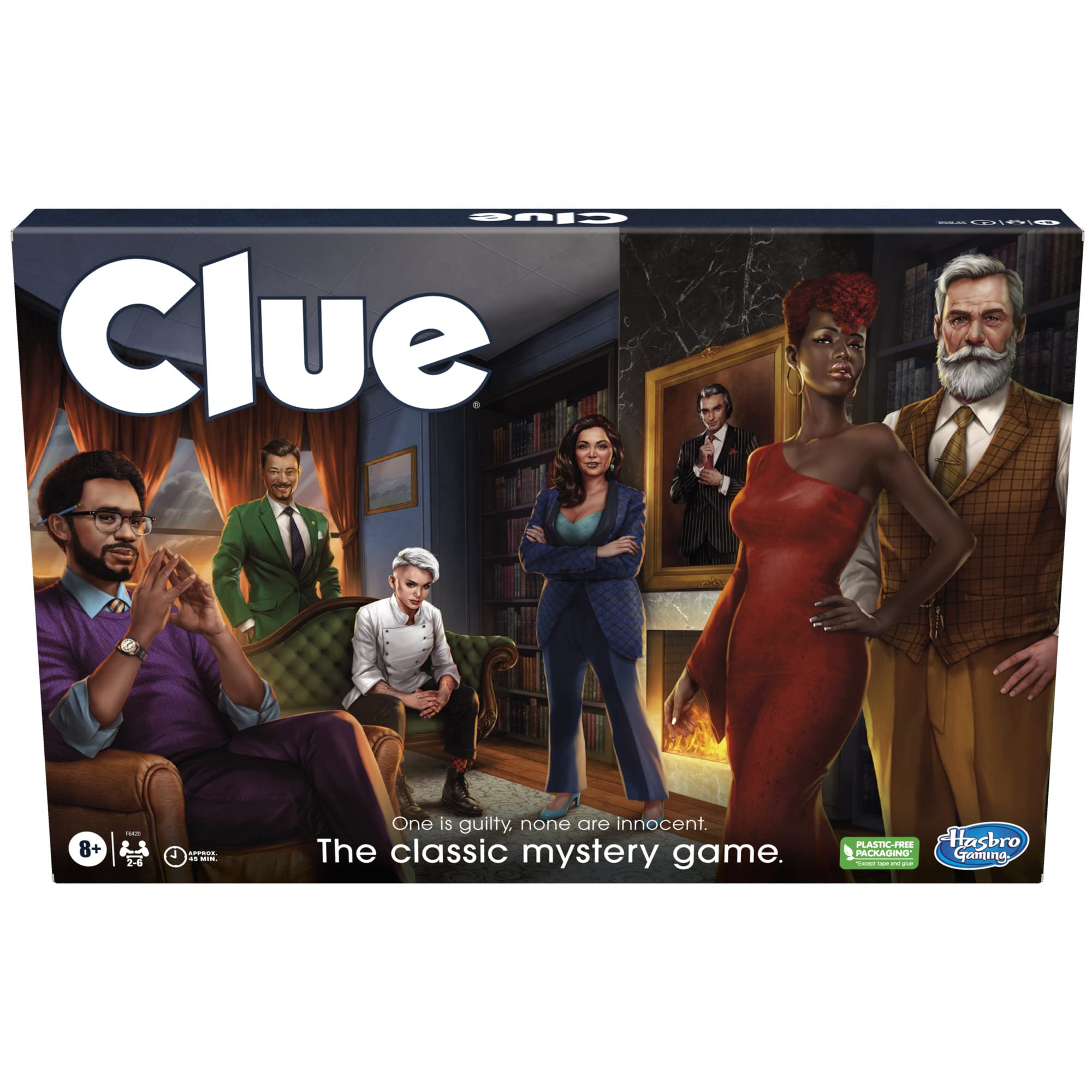 Hasbro Gaming Clue reimagined mansion gameboard delivers immersive mystery play.