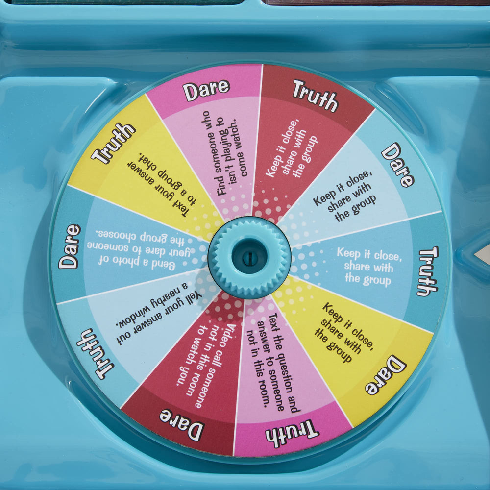 Hasbro Gaming Girl Talk board game unit shown with colorful design