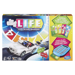 Hasbro Gaming The Game of Life board with electronic banking unit for smooth play during family game night