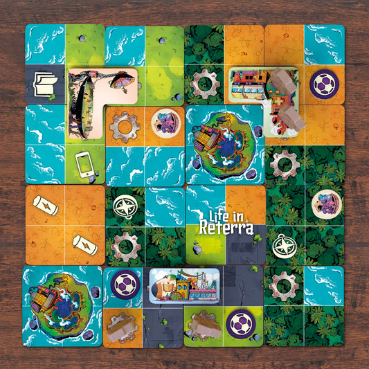 Hasbro Gaming Life in Reterra themed-building-sets highlight varied architectural vibes