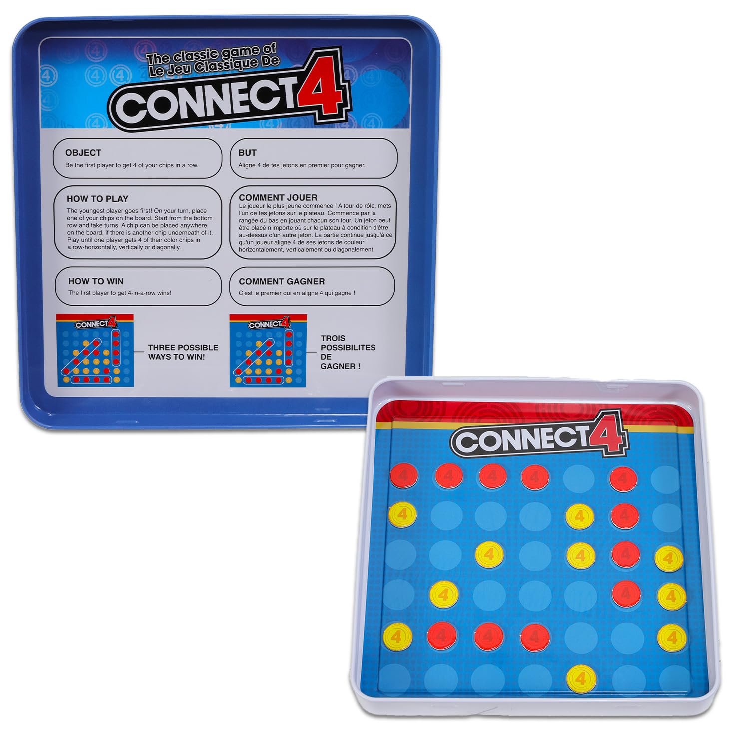Hasbro Gaming magnetic travel set Trouble tin for travel-friendly gameplay anywhere