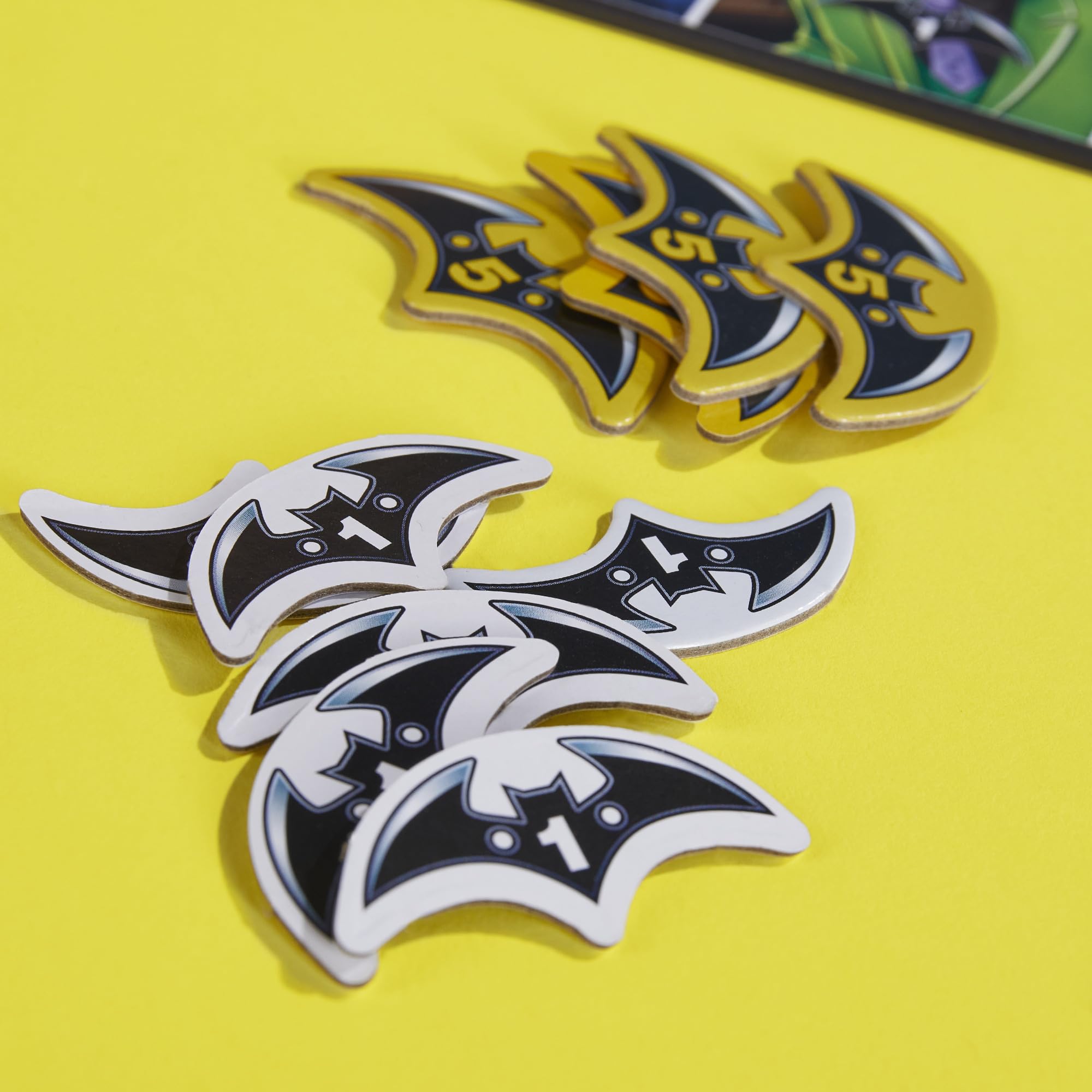 Hasbro Gaming Monopoly Batman Edition Calling Cards unlock villain interactions.