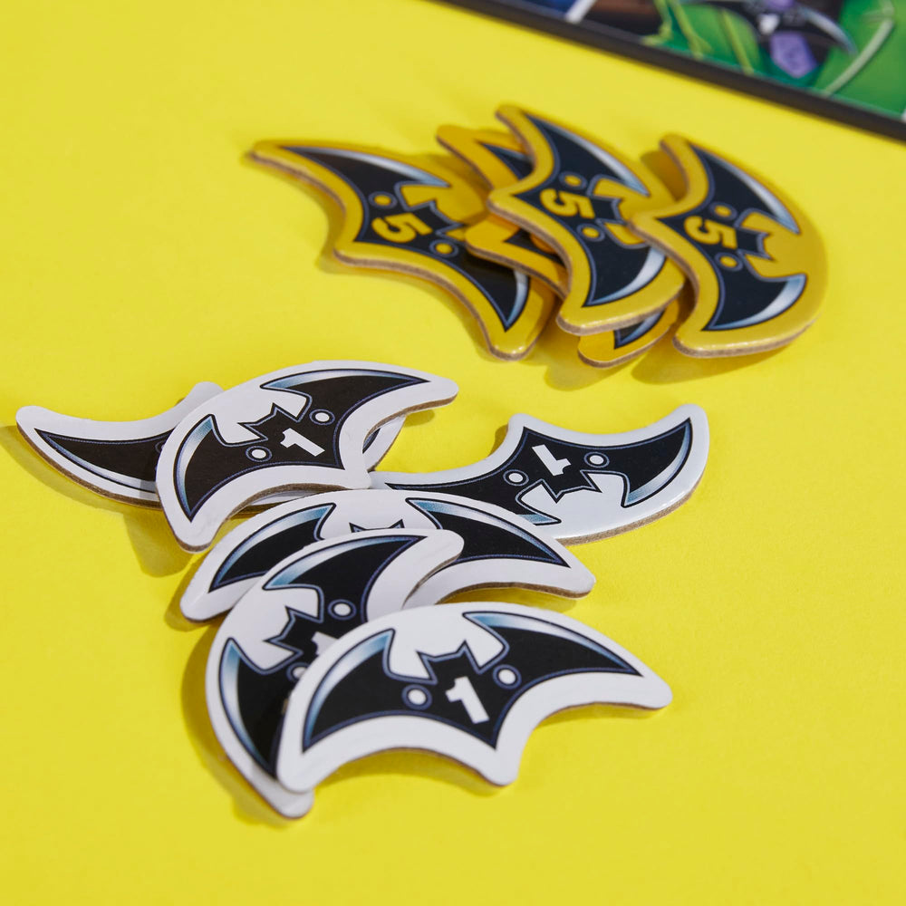 Hasbro Gaming Monopoly Batman Edition Calling Cards unlock villain interactions.