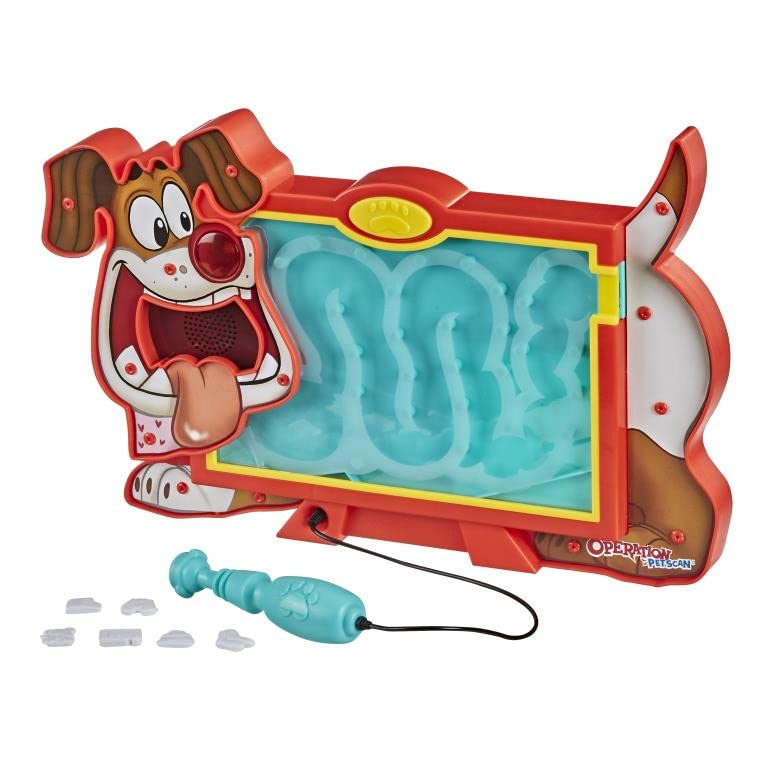 Hasbro Gaming Operation Pet Scan buzzer signaling a dropped item during play
