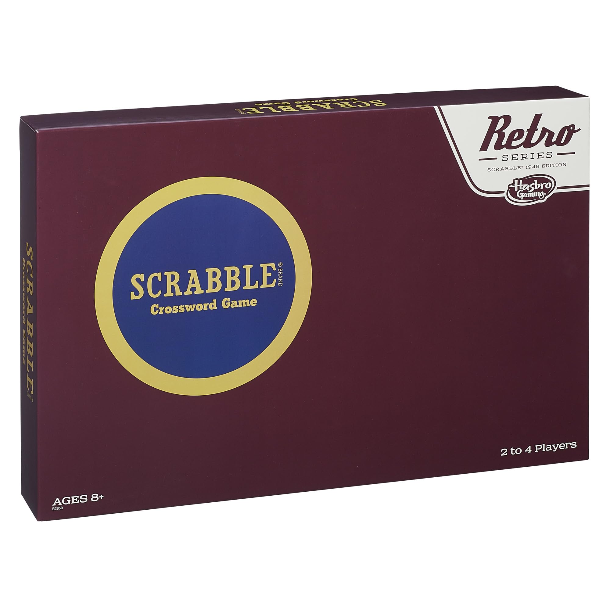 Hasbro Gaming Scrabble 1949 edition wooden tiles feel sturdy for long word-building sessions.