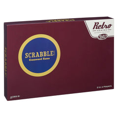 Hasbro Gaming Scrabble 1949 edition wooden tiles feel sturdy for long word-building sessions.
