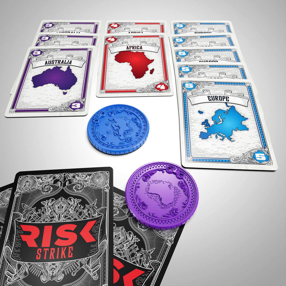 Hasbro Gaming Risk Strike family game night promotes quick, engaging rounds.