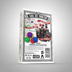 Hasbro Gaming Risk Strike travel box is compact for on-the-go play.