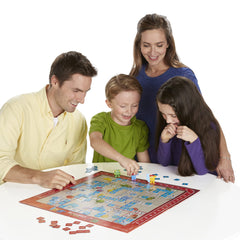 Hasbro Gaming Scrabble Junior educational family game for home use