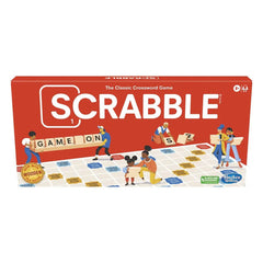 Hasbro Gaming Scrabble wooden tiles provide durable letters for hours of word play.