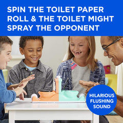 Hasbro Gaming Toilet Trouble Flushdown game packaged box ready for gifting