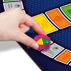 Hasbro Gaming Trivial Pursuit Master Edition box stores neatly for gatherings.