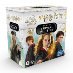 Hasbro Gaming Trivial Pursuit Wizarding World category colors guide themed rounds.