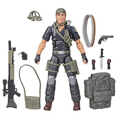 Hasbro G.I. Joe Nightforce Tunnel Rat figure ready for action poses and play.