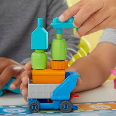 Hasbro Grocery Go Karts kid-friendly race track imagery for early color skills.